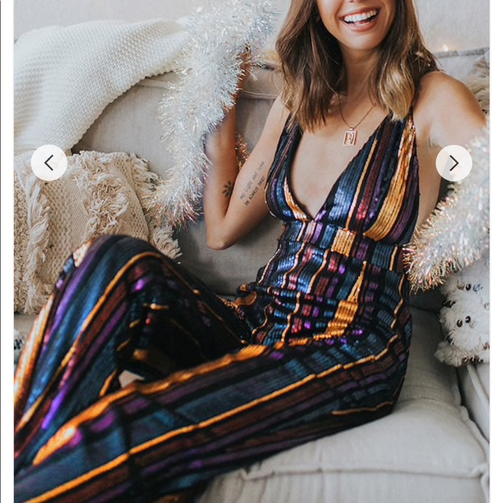 Sequin Jumpsuit - Forever 21